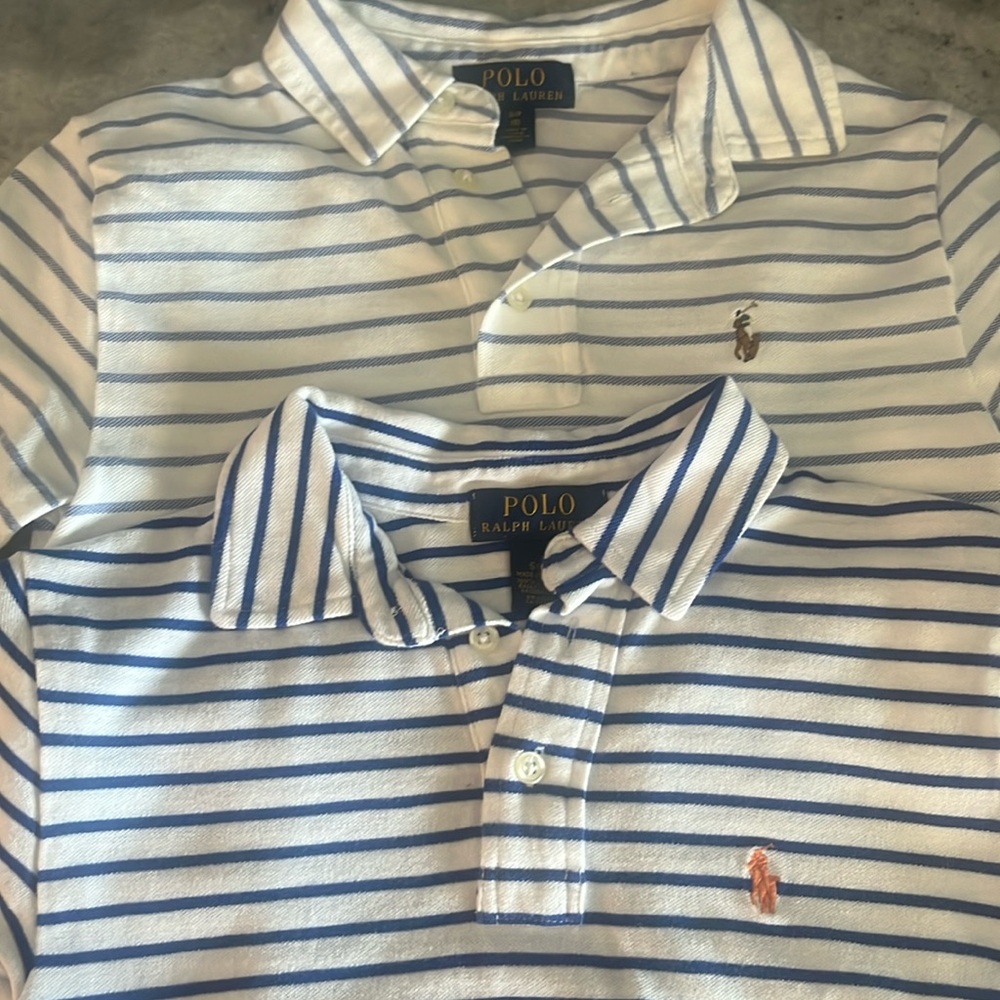 SET OF 2. POLO RALPH LAUREN BOYS SIZE S(8)